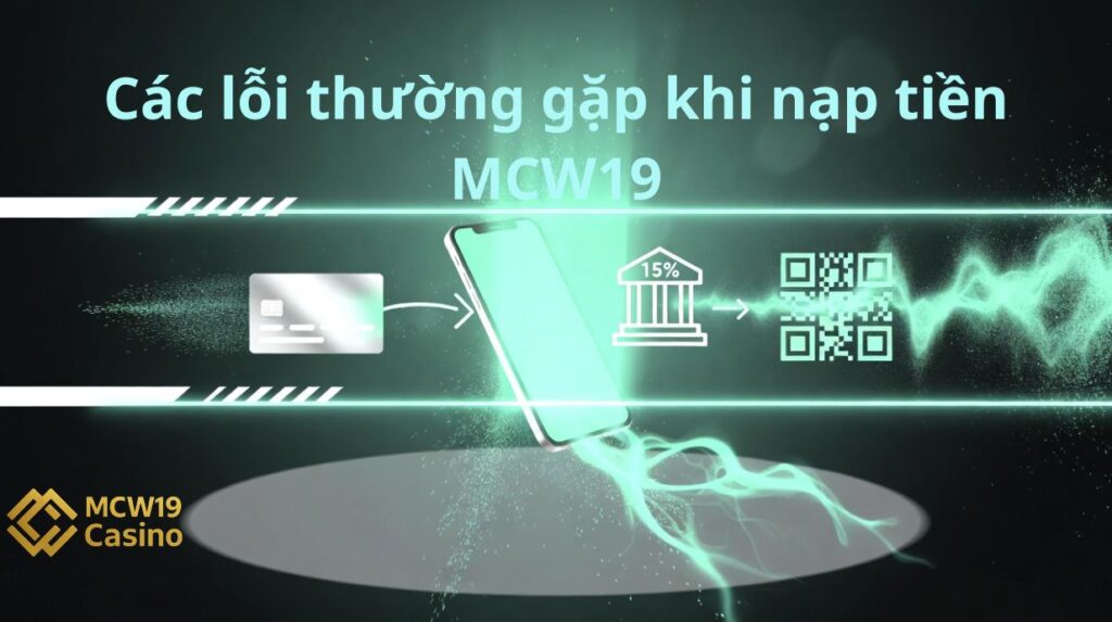 Các lỗi thường gặp khi nạp tiền MCW19 và cách xử lý